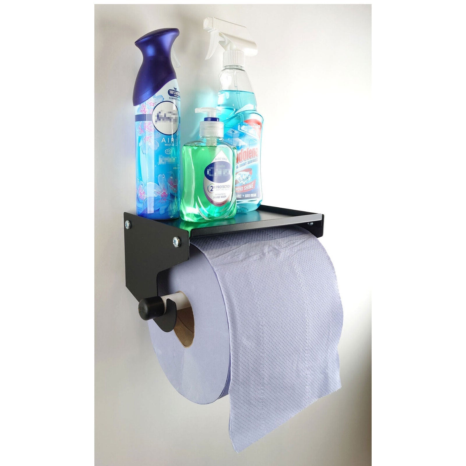 Industrial Blue Roll Paper Towel Dispenser Holder Workshop Garage Clean Station