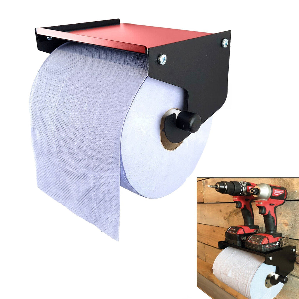 Industrial Blue Roll Paper Towel Dispenser Holder Workshop Garage Clean Station