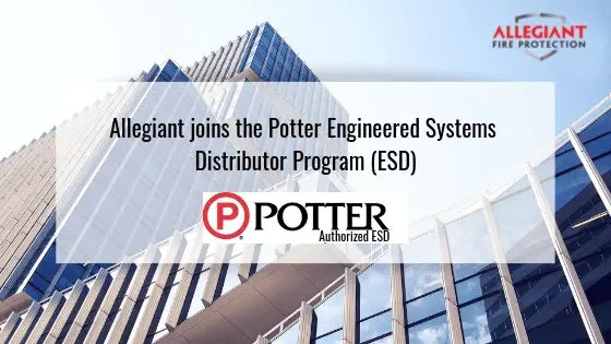 Potter Industrial Flow Switch for Fire Protection Systems