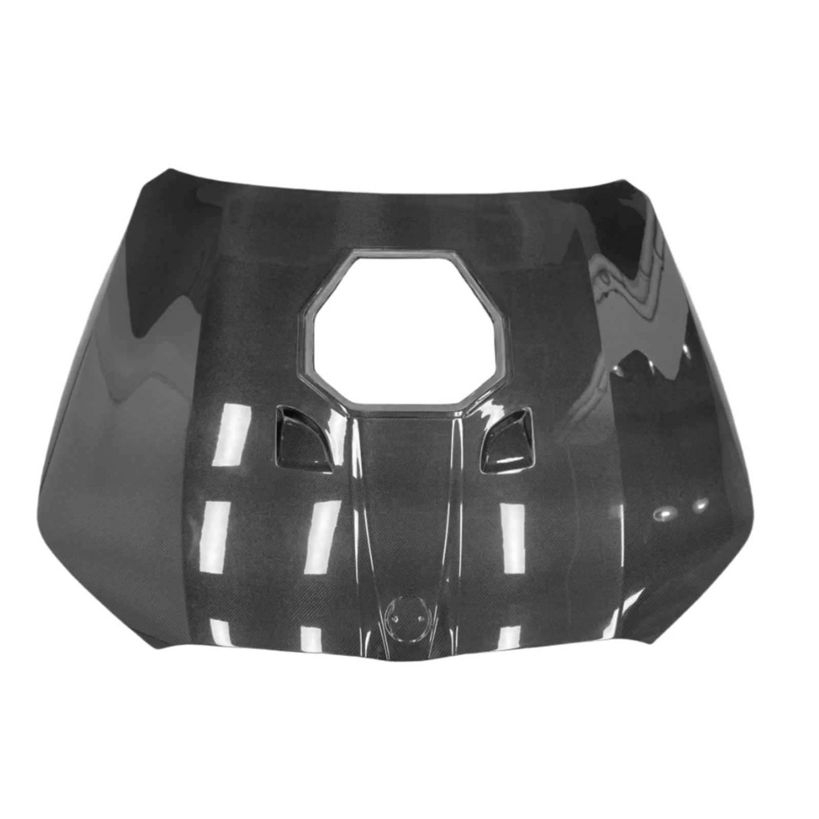 Carbon Fiber Engine Cover Bonnet Transparent Window for BMW G90 M5