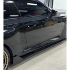 Pre-Preg Carbon Fiber A Style Side Skirts for BMW G87 M2