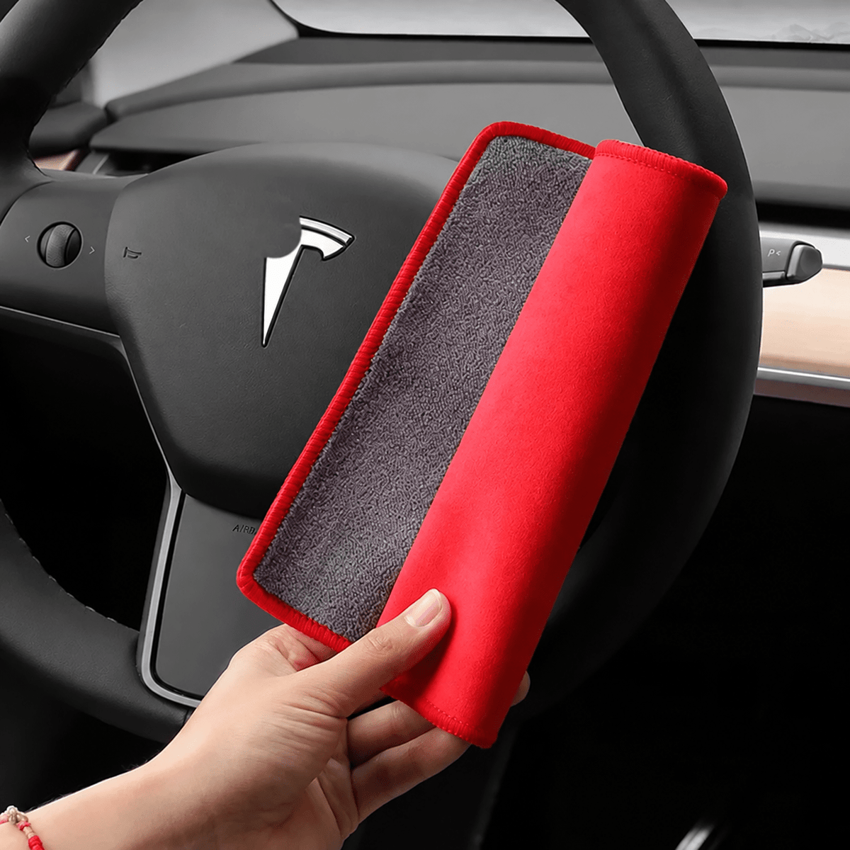 Premium Dual-Sided Microfiber Towel | 8x Absorbent | Coral Velvet + Suede | 28×20cm