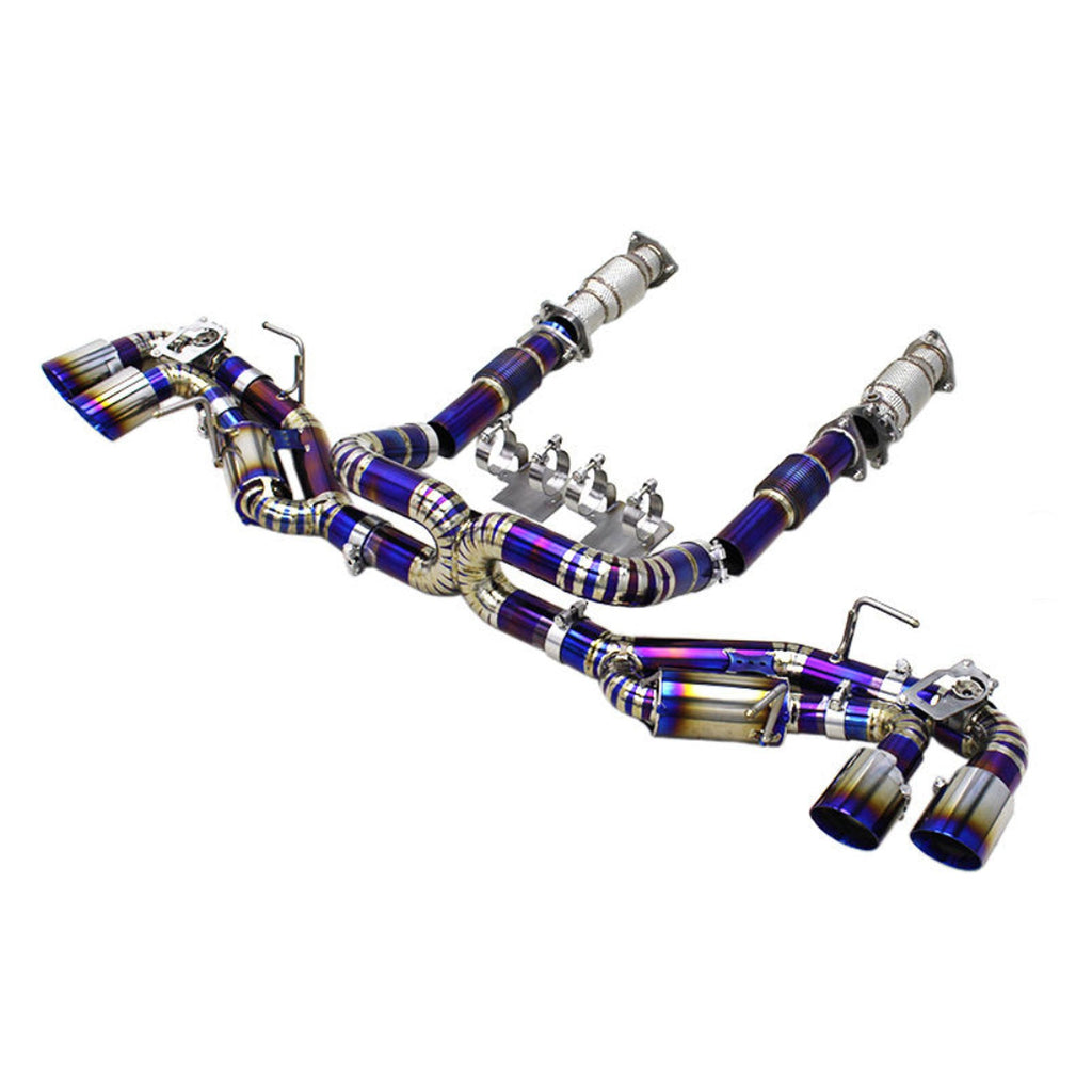 Titanium Valved Catback Exhaust for 20-24 Chevrolet Corvette C8 6.2L V8
