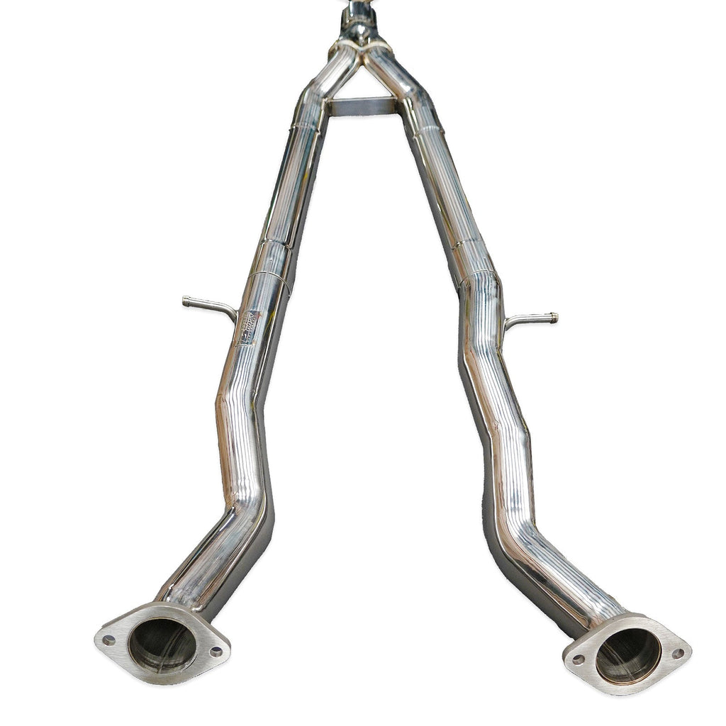 2.5" to 3" Y-Pipe Kit Stainless Steel for 2016-2023 Infiniti Q50 V37 V6 3.0L Twin Turbo