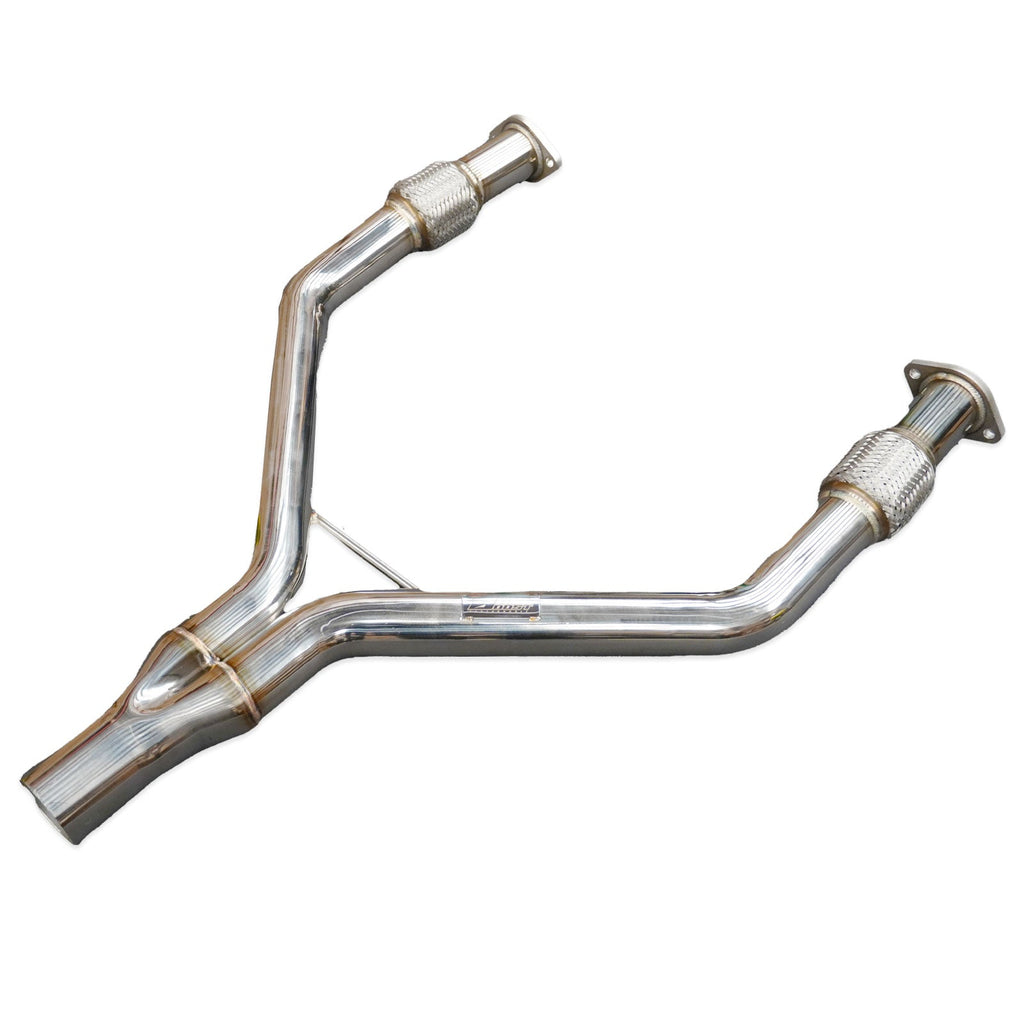 2.5" to 3" Y-Pipe Kit Stainless Steel for 2017-2022 Infiniti Q60 CV37 V6 3.0L Twin Turbo