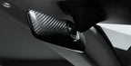 Dry Carbon Fiber Interior Rearview Mirror Cover for Model 3/Y | 4 Finishes | Lightweight