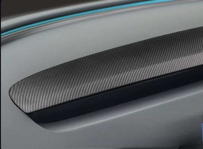 Real Carbon Fiber Replacement Dashboard Cover for Model 3 Highland / Model Y Juniper / Model YL