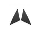 Real Dry Carbon Fiber A-Pillar Accent Overlays for Model 3 / Y