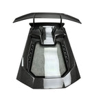 Performant Style Dry Carbon Fiber Engine Hood with Rear Wing for Lamborghini Huracan LP580 LP610