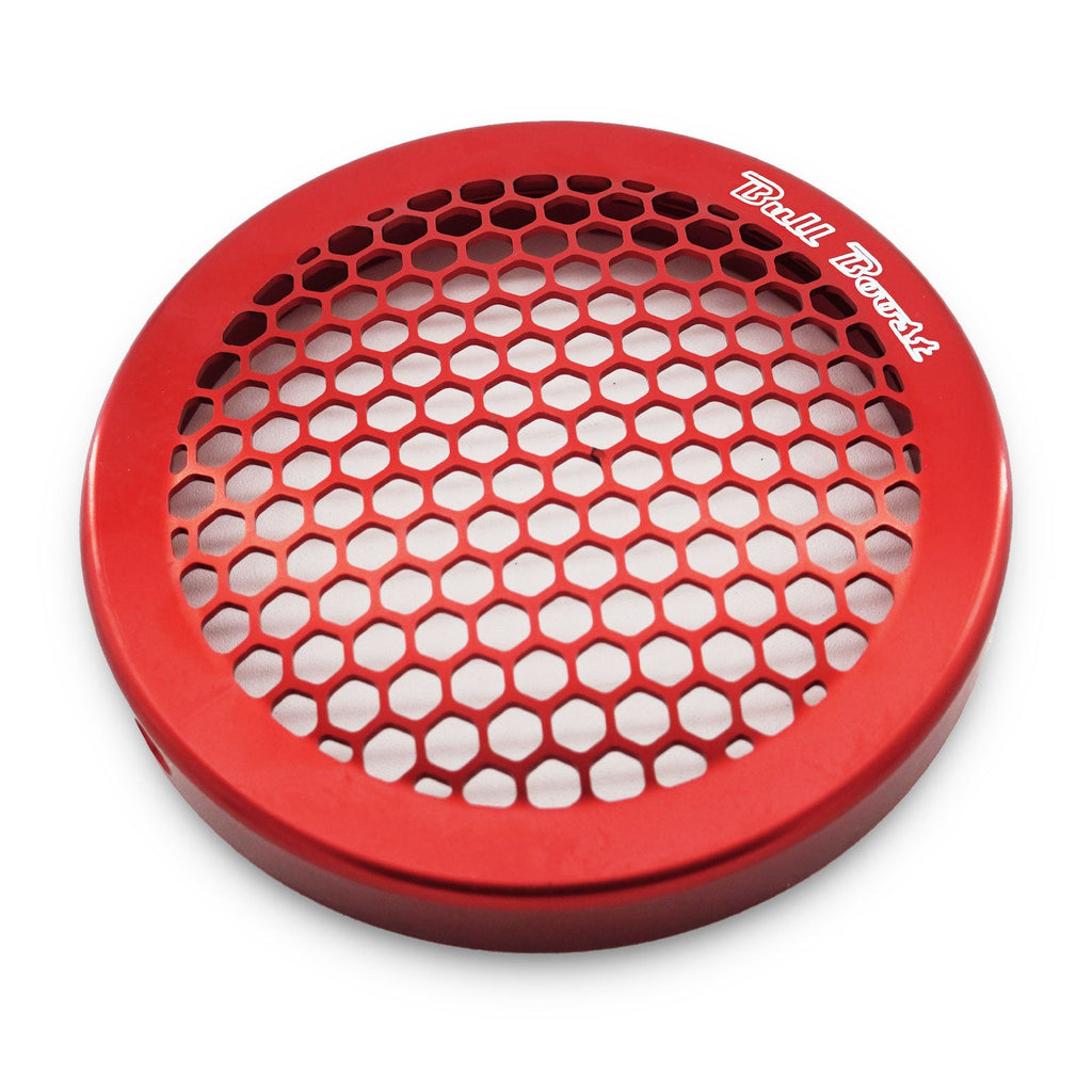 Red Billet 4" Inch Turbo Inlet Guard Velocity Stack Adapter Bellmouth Intake Hex