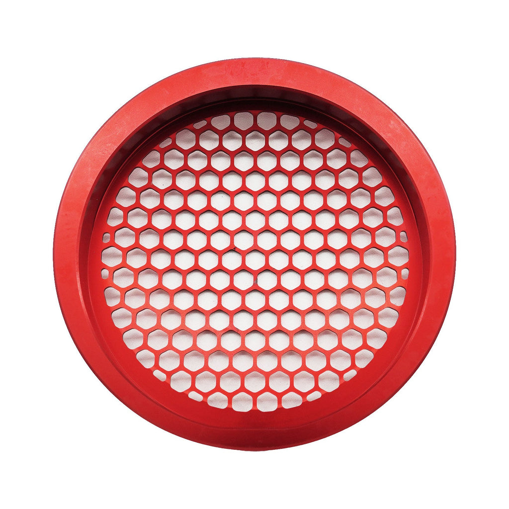 Red Billet 4" Inch Turbo Inlet Guard Velocity Stack Adapter Bellmouth Intake Hex