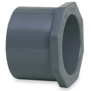 837-420, Sch80 PVC - Reducer Bushing (Flush Style) - 4" x 2"
