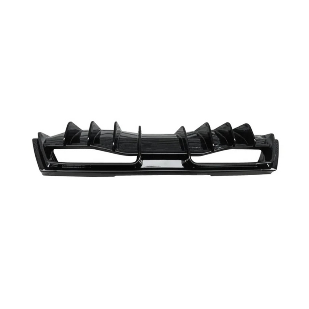 Gloss Black Rear Aggressive Diffuser for Chevrolet Corvette C8 Z51