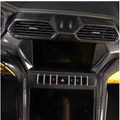 Dry Carbon Fiber Interior Center Screen Trim Cover for Lamborghini Urus