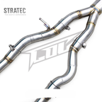 Valved Stainless Steel Catback Exhaust System for Jaguar F‑TYPE V8 5.0T