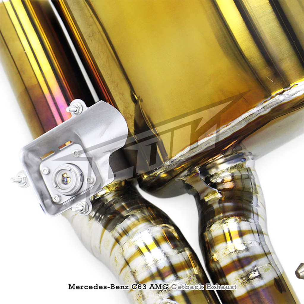Titanium Valved Catback Exhaust System for Mercedes Benz C63 AMG W205 4.0T