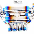Titanium Valved Catback Exhaust System for Lamborghini Aventador LP700‑4 6.5L V12