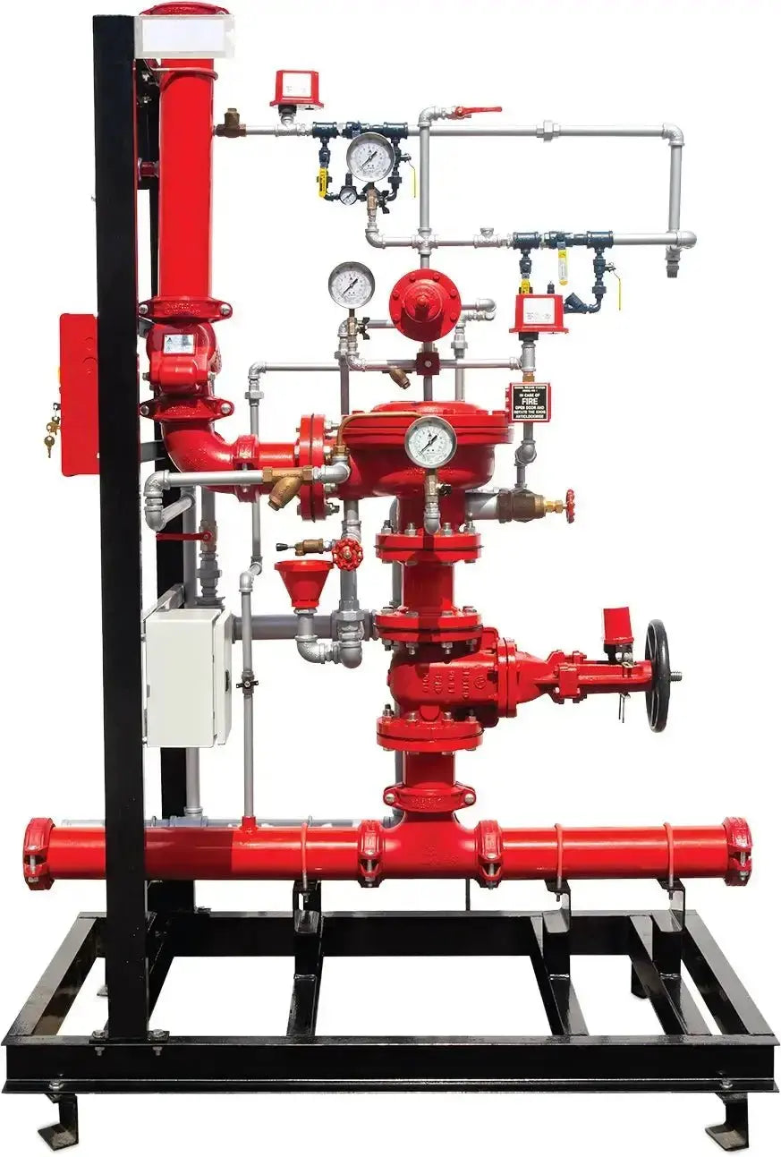 Reliable Fire Deluge Preaction Riser 1-1/2" H SVRK