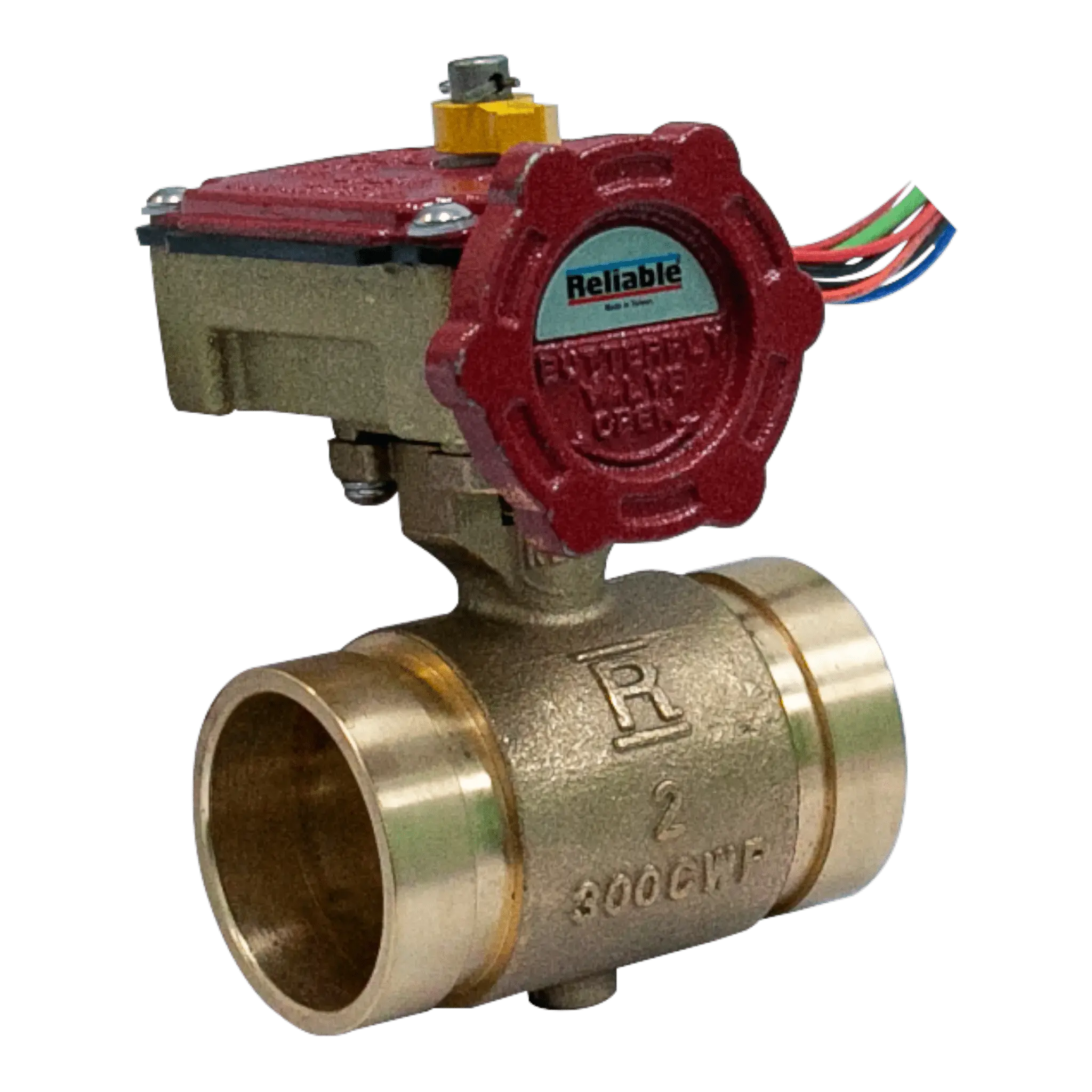 Reliable Bronze Fire Valve RBVG/RBVT Critical Control