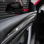 Repalcement Real Carbon FiberDoor Trim Panel for Model 3/Y