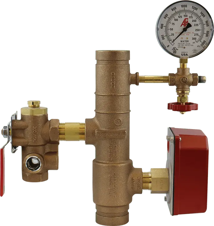 Fire Sprinkler Manifold RiserPACK 8000 | AGF Pre-Assembled Commercial