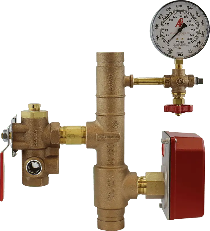 Fire Manifold AGF RiserPACK 8000 w/ Pressure Reducing Valve