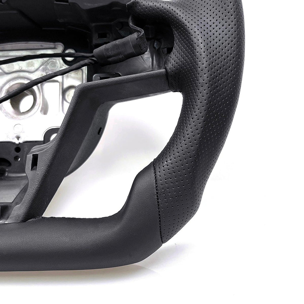 TESERY Touch Horn Round Steering Wheel Replacement for Tesla Model S / X 2021-2023