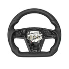 TESERY Touch Horn Round Steering Wheel Replacement for Tesla Model S / X 2021-2023
