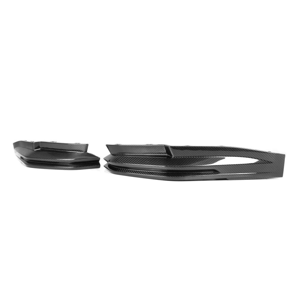 Carbon Fiber Rear Corner Side Canards V2 for BMW G80 M3 G82 G83 M4