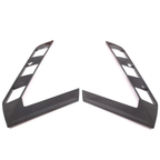 Carbon Fiber Rear Window Trim Cover Set for Chevrolet Corvette C8 Coupe