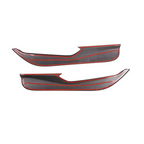 Dry Carbon Fiber Door Anti‑Kick Panel Cover V2 for Chevrolet Corvette C8