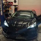 Dry Carbon Fiber Front Splitter Lip for Chevrolet Corvette C8 Z51