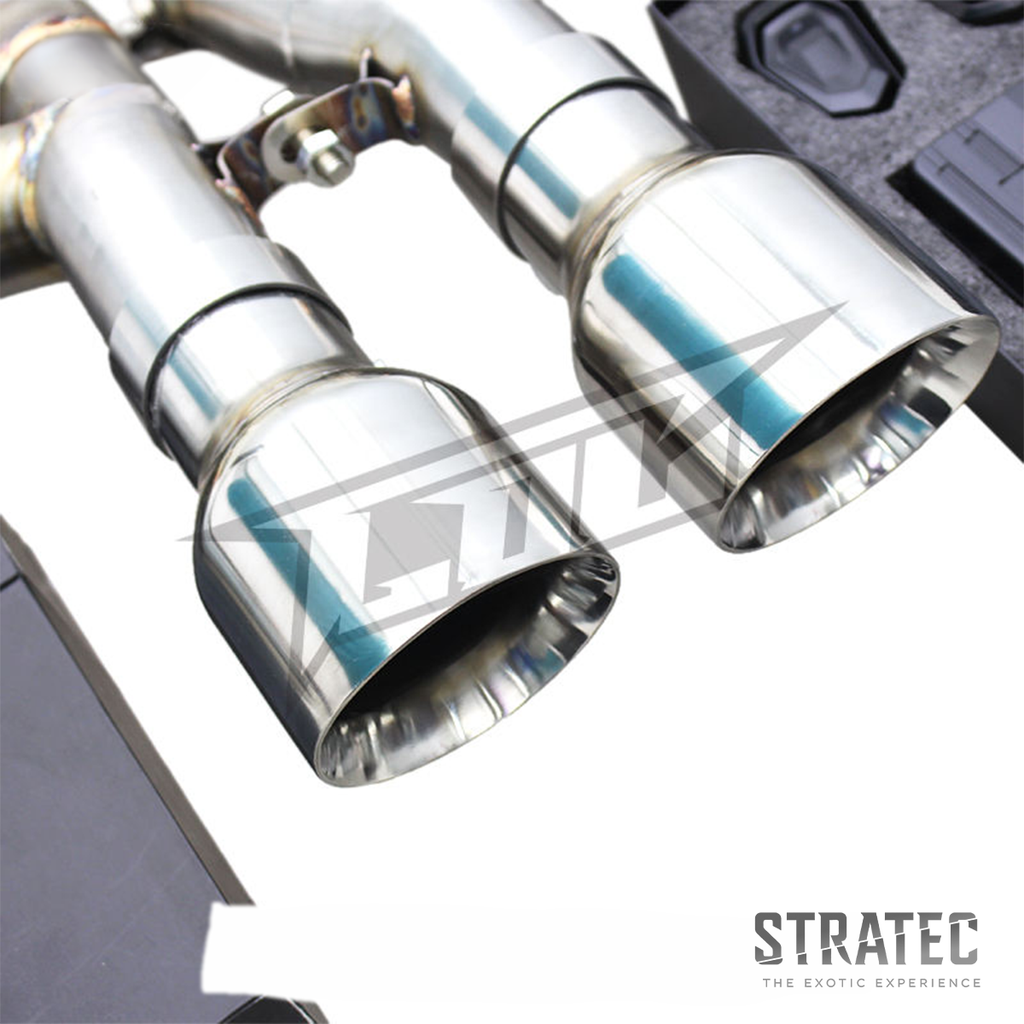 Valved Stainless Steel Performance Exhaust System for Jaguar F‑TYPE 3.0T