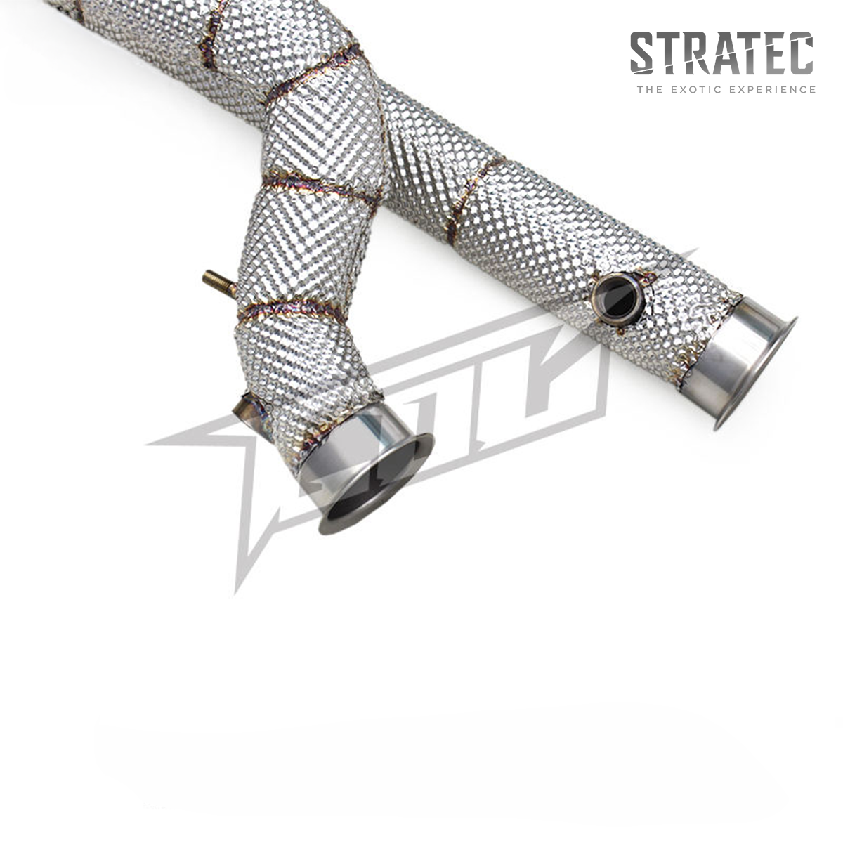Straight Through Exhaust Downpipe System for Lamborghini Aventador SVJ Ultimae