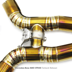 Titanium Valved Catback Exhaust System for Mercedes Benz AMG GT63 GT63S X290