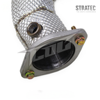 High‑Flow Catted Stainless Steel Downpipe with Heat Shield for Nissan GT‑R R35 3.8TT