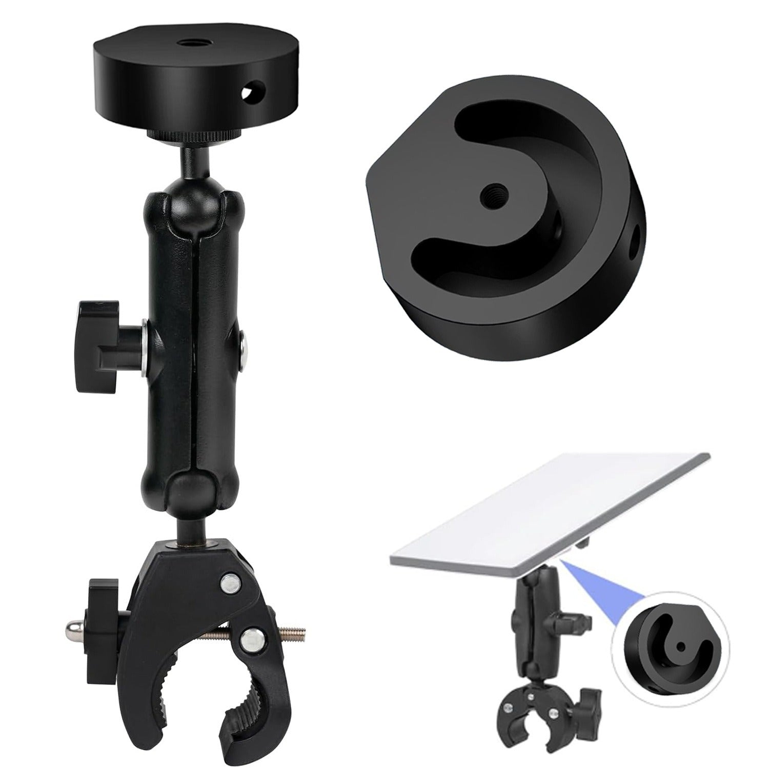 Starlink Mini RV Clamp Mount | Heavy-Duty Portable Mount