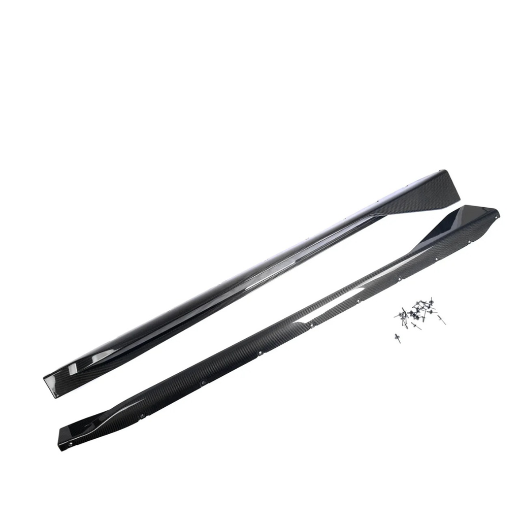 M Performance Style Carbon Fiber Side Skirts for BMW G80 M3 G82 G83 M4