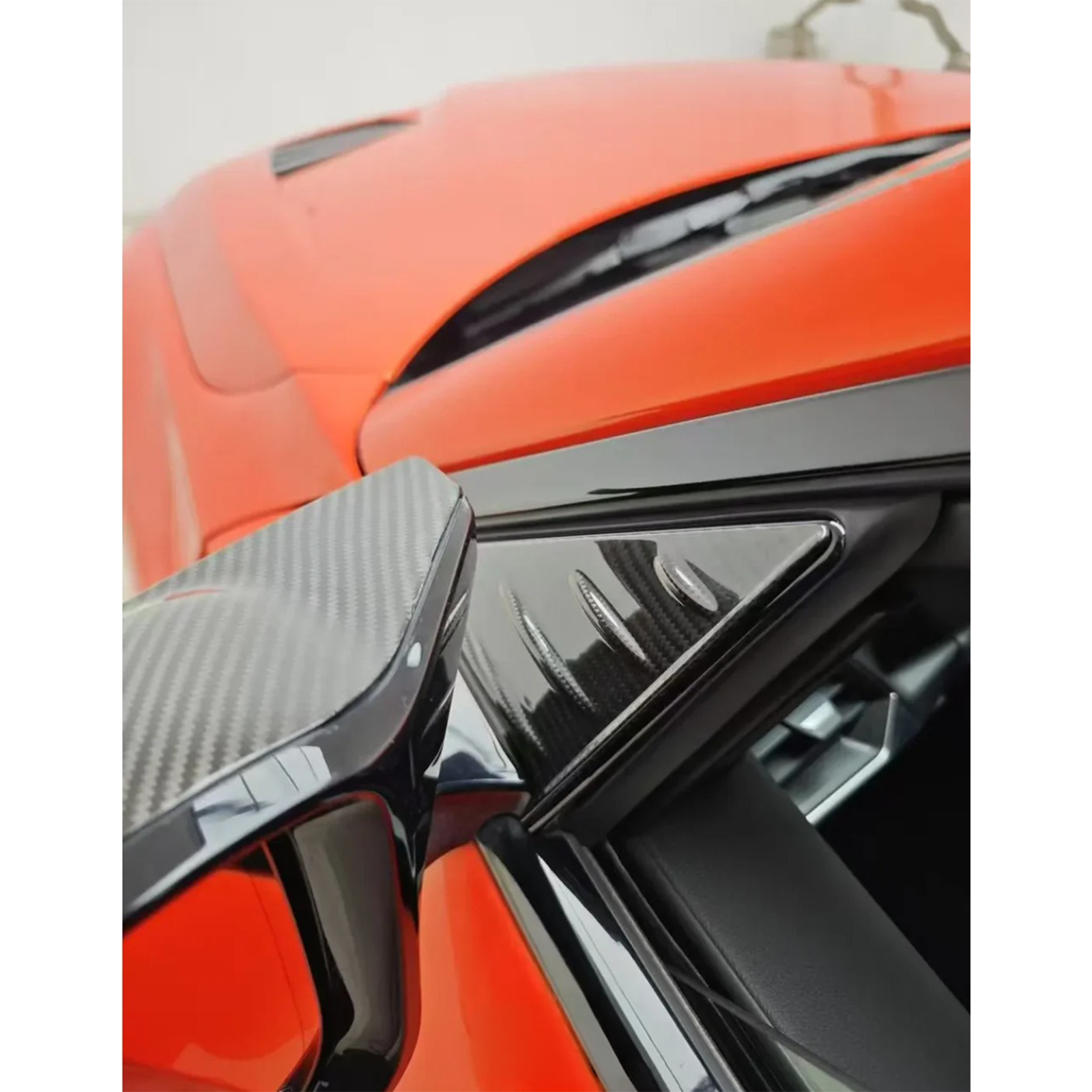 Dry Carbon Fiber Mirror Cap Set for BMW G80 M3 G82 G83 M4