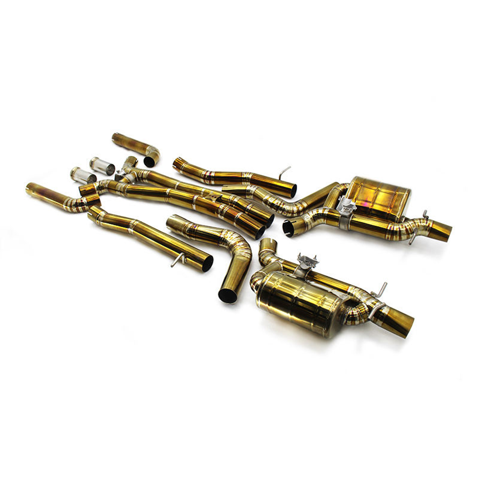 Titanium Valved Catback Exhaust System for Mercedes Benz AMG GT63 GT63S X290
