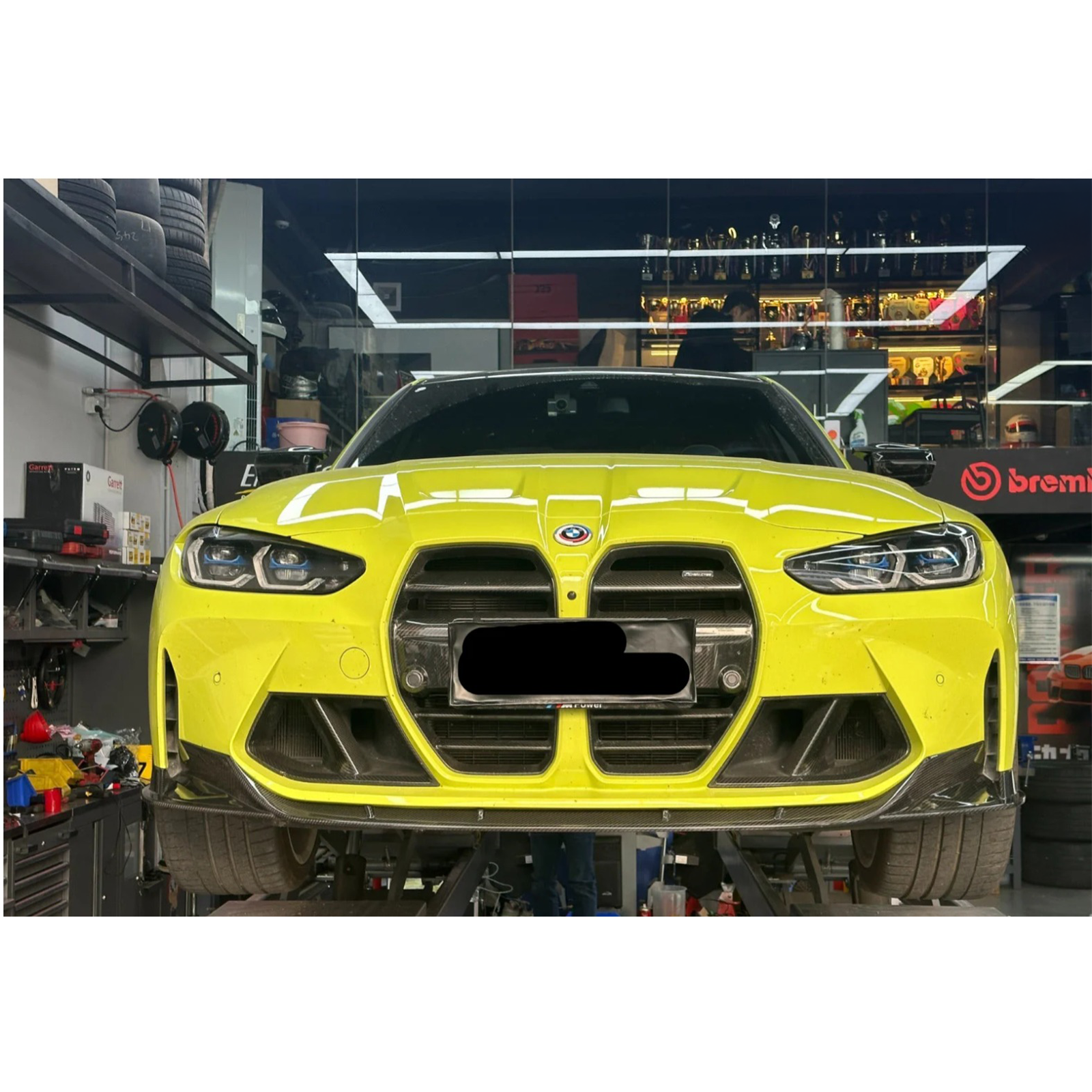 CT VI Style Dry Carbon Fiber Front Lip for BMW G80 G81 M3 G82 G83 M4