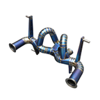 Titanium Straight Pipe Exhaust System for Lamborghini Aventador S LP740‑4 6.5L V12