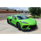 V Style Carbon Fiber Front Lip for Chevrolet Corvette C8