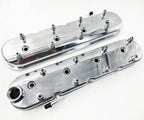 LS Cast Aluminum Tall Valve Covers for LS1 LS2 LS3 LS6 5.3 6.0 Polished