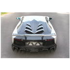 DM Style Dry Carbon Fiber Engine Hood for Lamborghini Aventador LP700 LP720 LP740 LP750