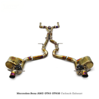 Titanium Valved Catback Exhaust System for Mercedes Benz AMG GT63 GT63S X290 4.0T