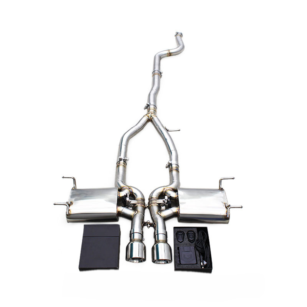 Valved Stainless Steel Performance Exhaust System for Jaguar F‑TYPE 3.0T