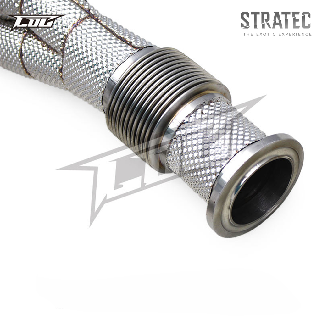 Straight Through Exhaust Downpipe System for Lamborghini Aventador SVJ Ultimae