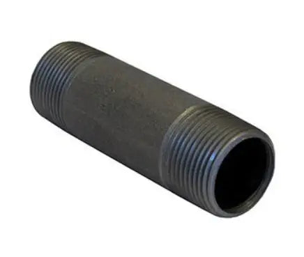 1-1/4 inch Black Steel Pipe Nipple for Fire Protection Systems, Seamless, Domestic