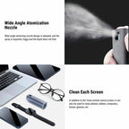 2-in-1 Screen Cleaner & Phone Stand | No Liquid | Microfiber | Streak-Free